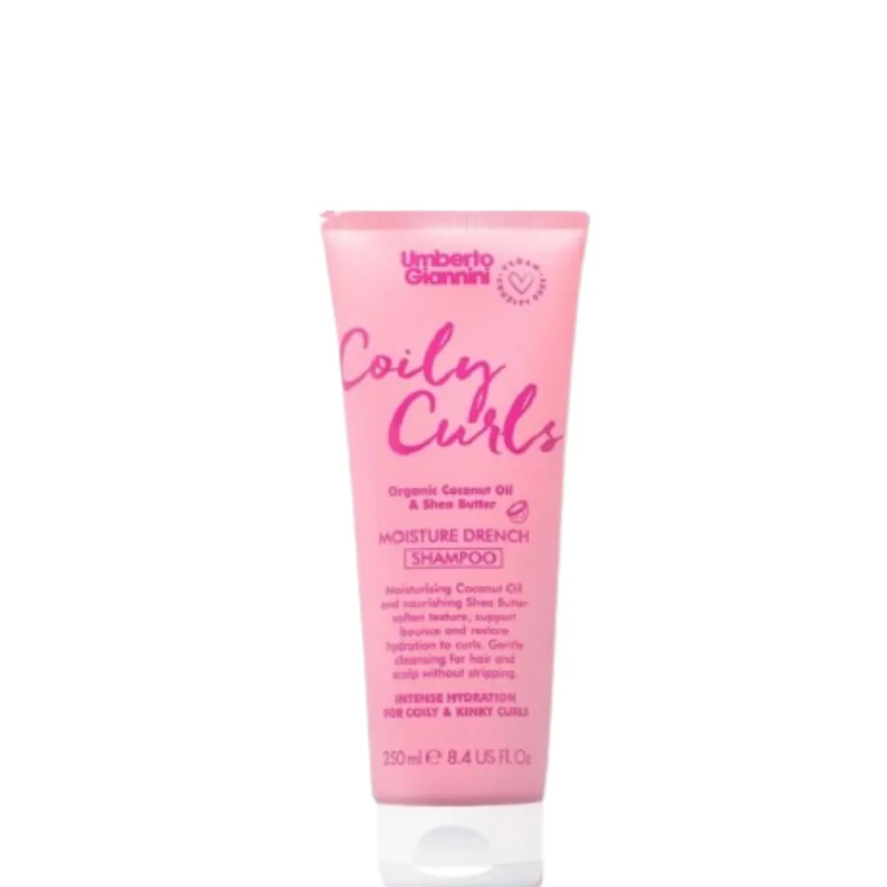 Umberto Giannini Coily Curls Moisture Shampoo Sulphate Free 250ml - Imagen 1